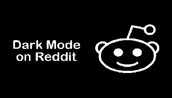Reddit dark mode