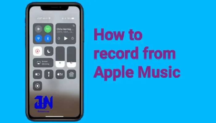 How to record from apple music